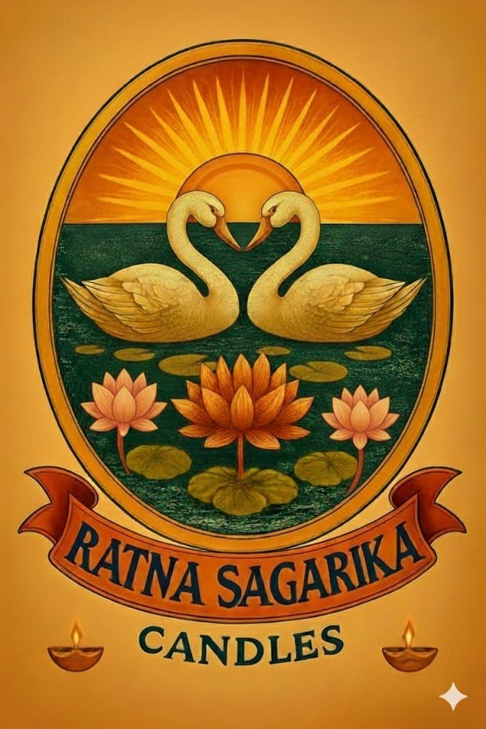 Illuminate Your Space with Handcrafted Floral Decorative Candles - Ratna Sagarika Candles