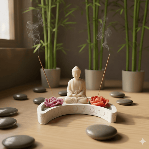 🧘 Buddha Candle Set – Serenity & Elegance - Religious Candles | Ratna Sagarika Candles