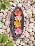 🌸 Cherry Flowers in a Leaf - Decorative Candles | Ratna Sagarika Candles
