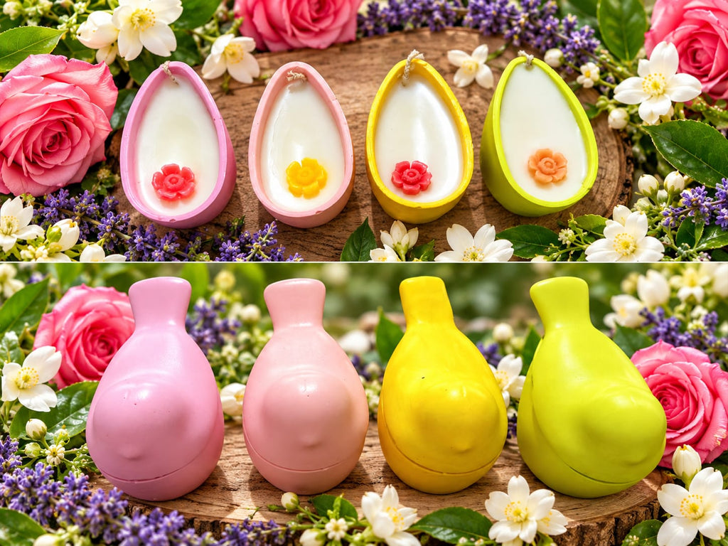 🌼 Floral Resin Bird Wax Candle - Festive Décor | Ratna Sagarika Candles