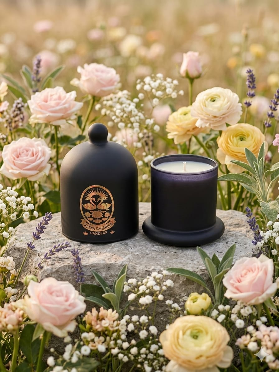 🌸 Neroli Fragrance Candle Jar - Candle | Ratna Sagarika Candles