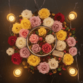 🌸 Peony Flower Candles – Handcrafted Soy Wax - Candle | Ratna Sagarika Candles