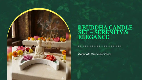 🧘 Buddha Candle Set &ndash; Serenity &amp; Elegance by@Outfy