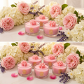 🌸 Rose Blossom Scented Votive Candle Set - Candle | Ratna Sagarika Candles