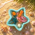 🌟 Starfish Beach Themed Decorative Wax Candle Tray - Candle | Ratna Sagarika Candles
